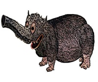 Haggis; Snout up